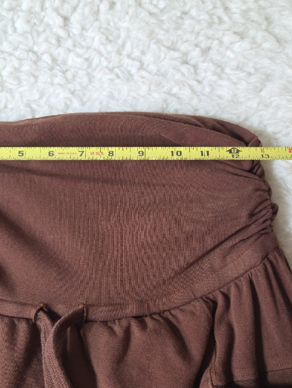 FP Movement by Free People Brown Wide-Leg Drawstring Pants Sz Xs - Picture 11 of 14